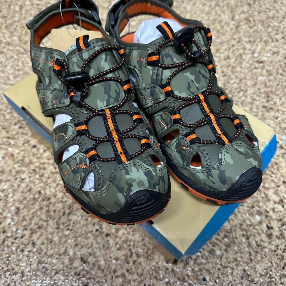 Kids Camouflage Sandals